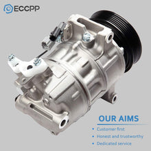 ECCPP AC Compressor with Clutch Replacement for CO 29072C 2013-2015 for Nissan Tsuru1.6L for Nissan Sentra 1.8L