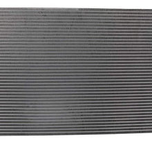 ECCPP Auto Parts Air Conditioning A/C AC Condenser Aluminum A/C AC Condenser Replacement Radiator for 4445 2012 Hyundai Elantra 2015 2016 2017 Hyundai Sonata