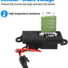 PartsSquare A/C Heater Blower Motor Resistor 89019089 RU371T Resistor (2 hole mounting flange)