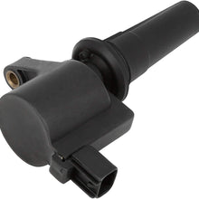X AUTOHAUX Durable Black Ignition Coil Replacement 2 Pins 2W4E-12A366-AB for Lincoln