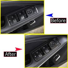 Car Inner Carbon Fiber ABS Window Lift Button Frame Trim for Mercedes Benz A B C E GLE GLA CLA GLK Class W176 W204 W212 W166 W218