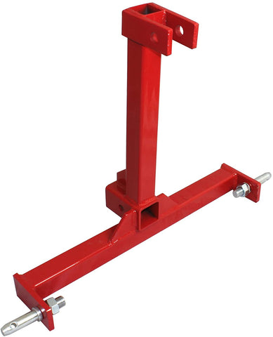 EGO BIKE Cat 1 Drawbar 3 pt Tractor Trailer Hitch Receiver Three Point Attachment CAT1R with One Year Warranty