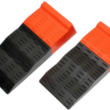 BISupply Tandem Axle Leveler Ramps – 3 Level RV Leveling Blocks Heavy Duty Separating Camper Leveling Ramps, 2 Pk