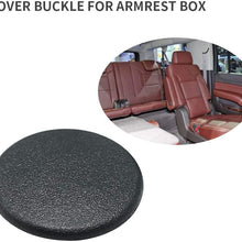 Aynaxcol 15279689 Armrest Cap Cover Left or Right Rear Bucket Seats Arm Rest Handle Trim Bolt Fits for 2007-2014 Chevy Tahoe Suburban Yukon Escalade