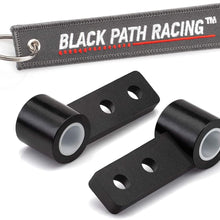 BlackPath - For BMW Solid Front Control Arm Bushings 3 Series 318 + 323 + 325 + 328 + Z3 Performance Racing Suspension (Black) High Carbon Steel