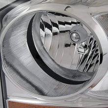 For Dodge Durango OE Replacement Chrome Bezel Headlights Driver/Passenger Head Lamps Pair New