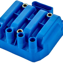 ENA Ignition Coil Pack compatible with Volkswagen Golf Jetta Beetle 2.0L Vehicles - 2001, 2002, 2003, 2004, 2005-2015 Red