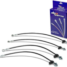 Replacement for Celica Stainless Steel Hose Brake Line Set (Blue) - Rear Disc ST204