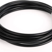 AC PERFORMANCE Flexible Black Metric 3/16 inch OD Nylon Hose Pneumatic Tubing Tube for Air Brake System Or Fluid Transfer (3/16" OD Nylon Line, 10 feet)