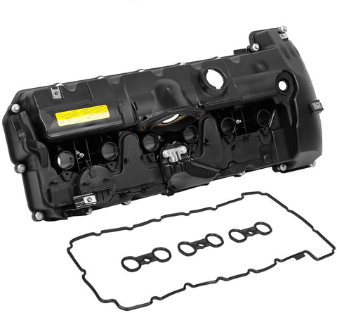 X AUTOHAUX 11127552281 Car Engine Valve Cover Replacement Gasket for BMW E70 E82 E90 E91 Z4 X3 X5 128i 328i 528i