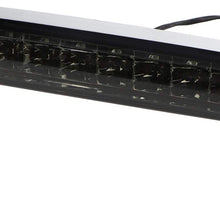 LED 3rd Brake Light High Mount Trailer Cargo Lamp For 99-16 F250 F350 F-450 F-550 Ford Super Duty/93-11 Ranger/01-05 Ford Explorer/Mazda B-Series Chrome Housing Smoked Lens