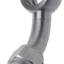 WHWEI an-3 to M10 Metric 10mm 45 Degree Stainless Steel Brake Hose Fitting