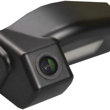 HD 720p Rear View Back Up Reverse Parking Camera in License Plate Waterproof Night Version (NTSC) for Mazda 3 2011/2012/2013 2 Hatchback Sedan 2012 3 Hatchback 2010
