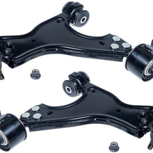 TUCAREST 2Pcs K621231 K621232 Left Right Front Lower Control Arm and Ball Joint Assembly Compatible With Buick Enclave Chevrolet Traverse GMC Acadia Saturn Outlook Driver Passenger Side Suspension