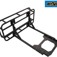 EAG Rear Cargo Carrier Basket on OE Tailgate with Jack Mount Compatible with 07-18 Wrangler JK