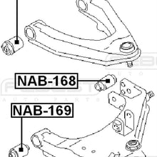 FEBEST NAB-168 Control Arm Bushing