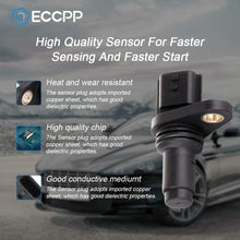 ECCPP Crank Crankshaft Position Sensor 237311VA0A 237311KT0A Fit for 2007-2012 Nissan Sentra, 2007-2012 Nissan Versa, 2009-2014 Nissan Cube, 2013-2014 Nissan NV200, 2007-2013 Nissan Tiida