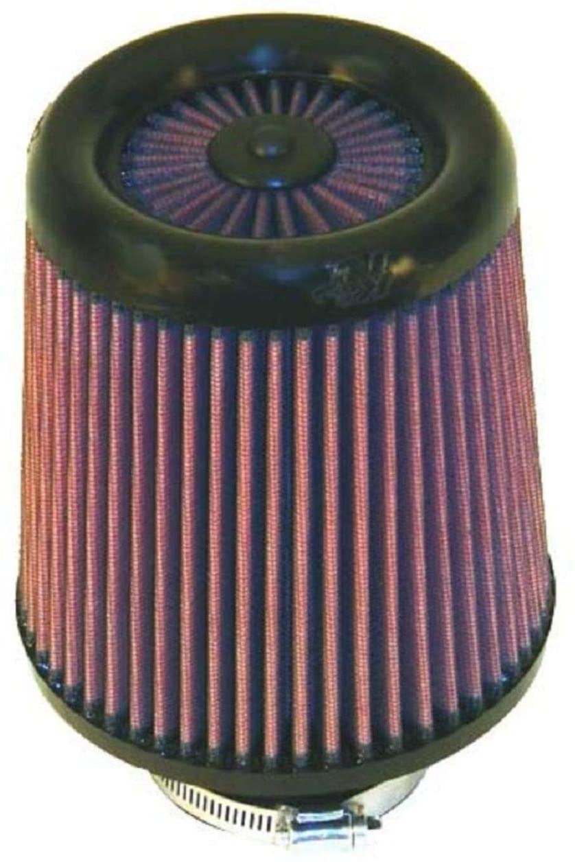 K&N Universal X-Stream Clamp-On Air Filter: High Performance, Premium, Replacement Filter: Flange Diameter: 3 In, Filter Height: 6.5 In, Flange Length: 1.75 In, Shape: Round Tapered, RX-4730