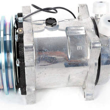 A/C Compressor TBVECHI A/C Air Conditioner Compressor Clutch Fit for 1985-1986 CJ7 2.5L & 1984 Cherokee 2.5L