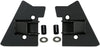 Rugged Ridge 11025.02 Black Mirror Relocation Bracket Kit, Black for 97-02 Jeep Wrangler TJ