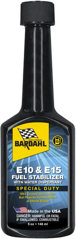 Bardahl 5110-CS E10 & E85 Fuel Stabilizer with Water Dispersant- 5 fl. oz. (Case of 12)