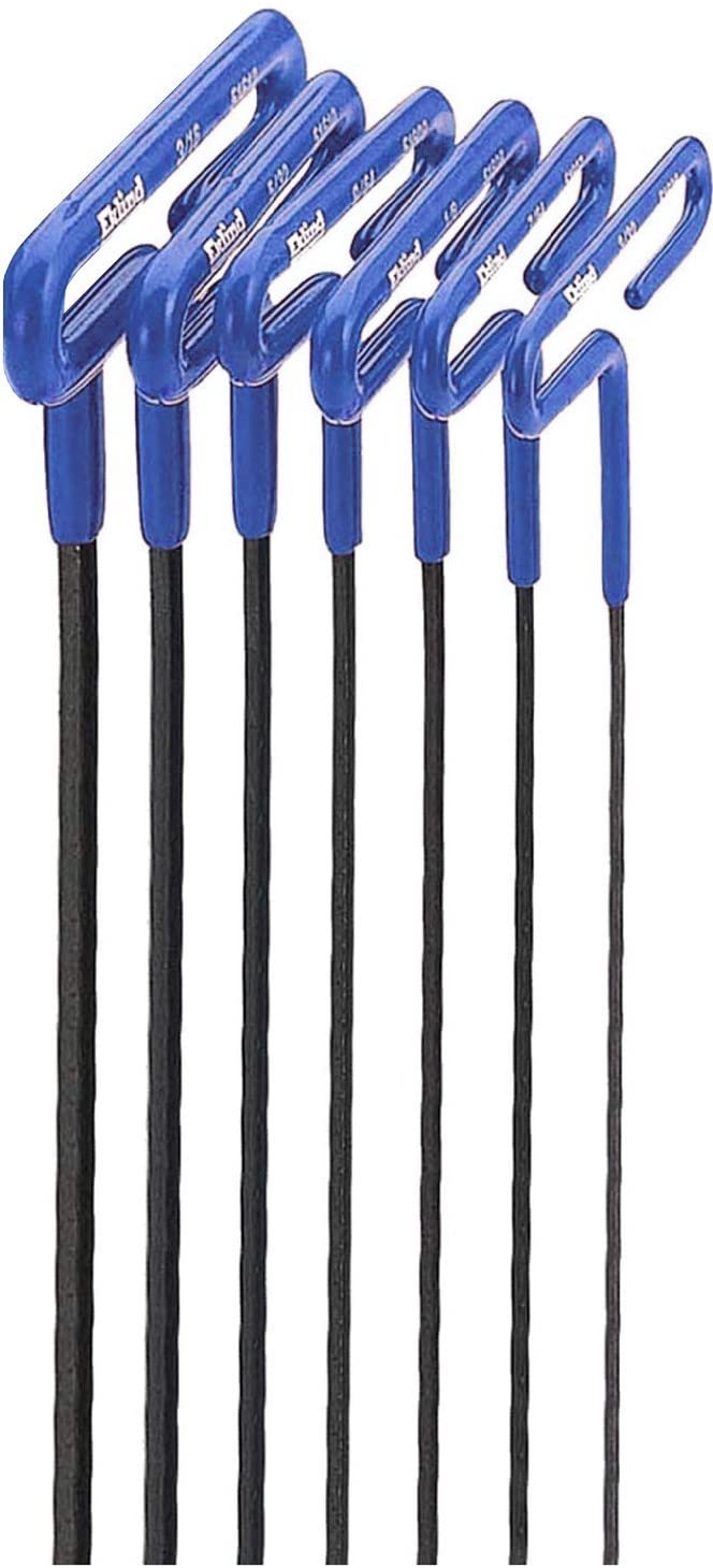 EKLIND 55166 Cushion Grip Hex T-Key allen wrench - 6pc set Metric MM sizes 2-6 (6In shaft)