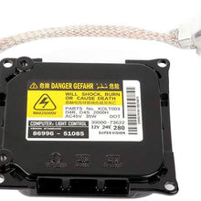 FINDAUTO KDLT003 Xenon HID Headlight Ballast Control Unit Module Replacement Fits for 2007 2008 2009 2010 2011 2012 2013 2014 Lexus ES350 85967-51040, 85967-20021 with Igniter