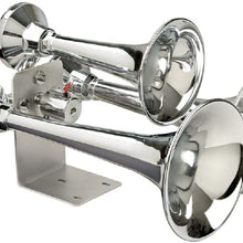 Wolo (837) Cannon Ball Express Truck Horn - 12 Volt Electric Solenoid Operated