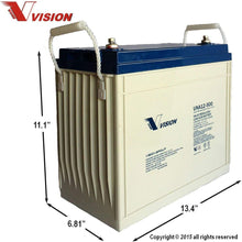 Vision UNA12-500 Battery