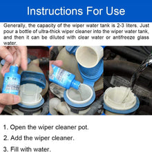 Fightsong 30ml Windshield Washer Fluid Ultra Concentrate Wiper Cleaner for Car