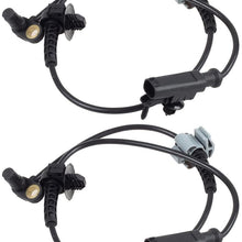 AUTEX 2PCS ABS Wheel Speed Sensor Front Left & Right ALS1465 15229012 compatible with Cadillac Escalade EXT 2007-2012/Chevrolet Avalanche & Suburban 1500 & Tahoe 2007-2012/GMC Yukon XL 1500 2007-12