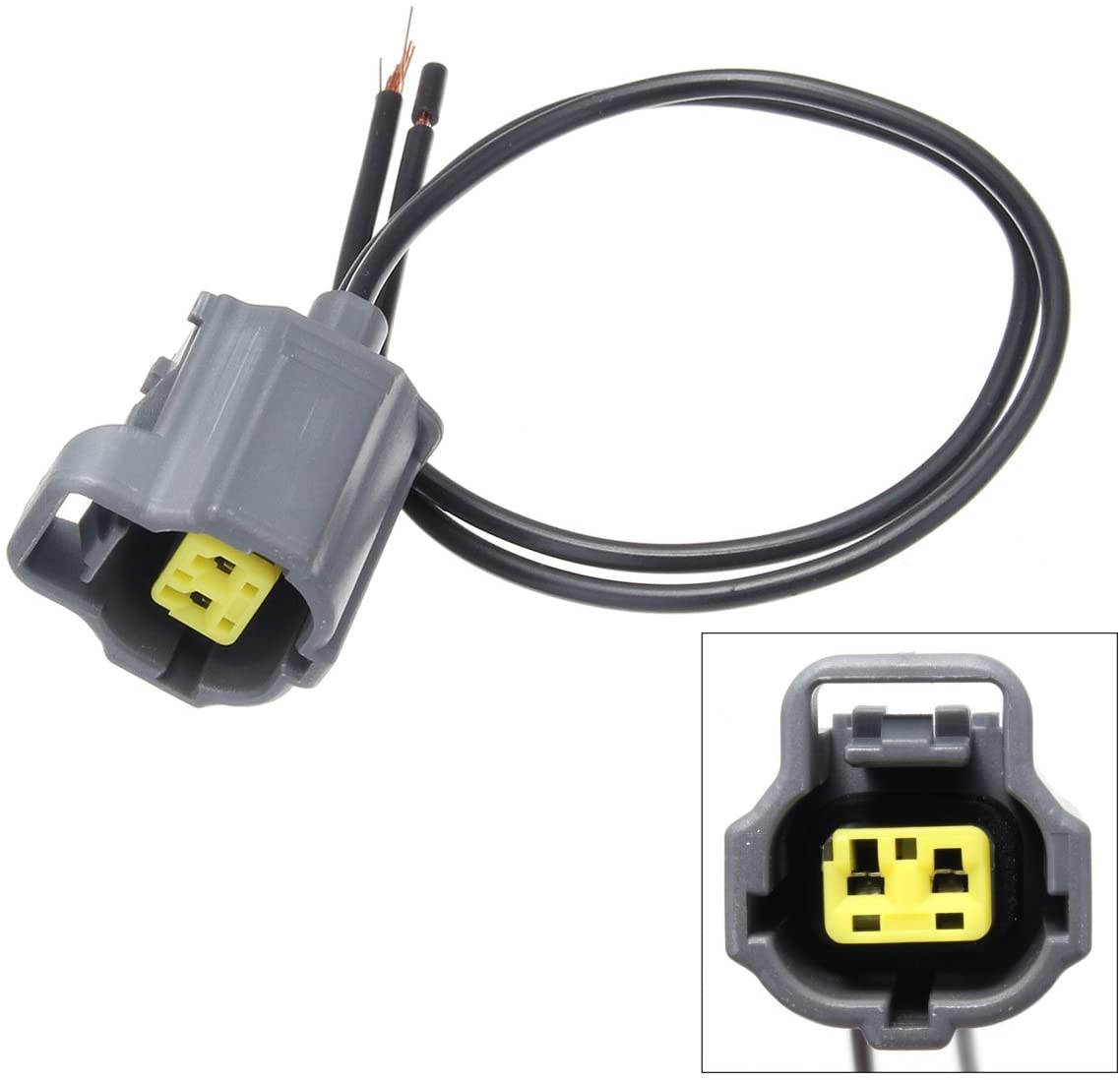 2 Wire Car Coolant Temperature Sensor Connector Engine For Toyota 158-0421
