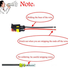 QOFOWIN Waterproof Connectors,4Pin Way Car Electrical Connector,with Wire 16 AWG Marine for Car,Truck,Boat,Motorcycle and Other Wire Connections. (4pin 5pcs)