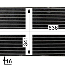 MAHLE Behr AC 42 000P A/C Condenser