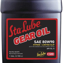 Sta-Lube SL2473 API/GL-5 Plus New Generation Limited Slip Gear Oil - 1 Gallon