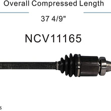 GSP NCV11165 CV Axle Shaft Assembly for Select 2013-18 Ford Escape - Front Right (Passenger Side)