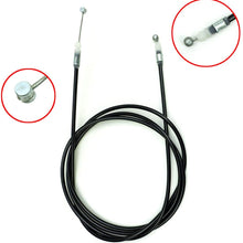 Nonstops Hood Bonnet Lock Release Control Cable Black Fits Toyota Corolla 1991 2000