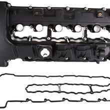 ECCPP Valve Cover with Valve Cover Gasket for 2007-2014 BMW 135i 335i 335is 335xi 535i 535i 740i 740iL X6 Z4 Compatible fit for Engine Valve Covers Kit