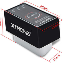 XTRONS Wireless Bluetooth OBD2 II Car Auto Diagnostic Scanner Tool Car Code Reader Check Engine with ON/OFF Switch for Android Car Stereo Phone