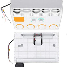 LOYALHEARTDY Auto Air Conditioner Fan Universal Car Hanging Wall-Mount Air Conditioner Fan fit Evaporator Car Caravan Truck 12V(US Stock)
