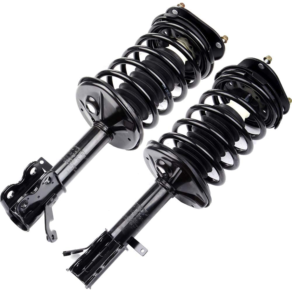 LSAILON Front Pair Struts Shocks Complete Assembly Compatible for 1998-2002 Chevrolet Prizm,1993-2002 Toyota Corolla 271951 271952
