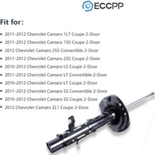 Shocks and Struts,ECCPP Front Pair Shock Absorbers Strut Kits Compatible with 2010 2011 2012 Chevrolet Camaro 334686 72336 334687 72337