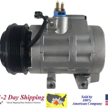 Fits 2008-2010 Ford F-250 Super Duty (5.4L, 6.8L only) New A/C AC Compressor Kit