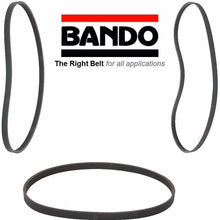 BANDO 3 Piece Serpentine Drive Belt Set Compatible With Kia Soul 2010-2012 engine size 2.0 alternator/water pump - air conditioner- power steering 4PK890 4PK855 3pk675