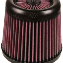 K&N Universal X-Stream Clamp-On Air Filter: High Performance, Premium, Replacement Filter: Flange Diameter: 2.5 In, Filter Height: 5.5 In, Flange Length: 2 In, Shape: Round Tapered, RX-4950