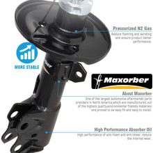 Maxorber Front Set Shocks Struts Absorber Kit Shock Set Replacement Shock Absorber 339114 339115