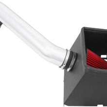 Spectre Performance Air Intake Kit with Washable Air Filter: 2013-2018 Dodge Ram 1500, 3.6L V6, Red Oiled Filter with Polished Aluminum Tube, SPE-9016