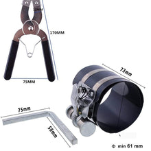 KOXUYIM Car Engine Piston Ring Compressor Tool & Piston Ring Pliers for Adjustable Safety Screws