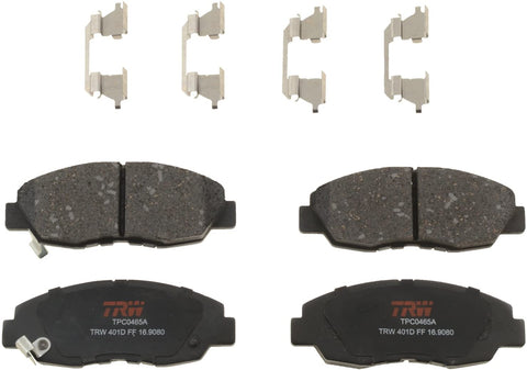 TRW TPC0465A Premium Front Disc Brake Pad Set