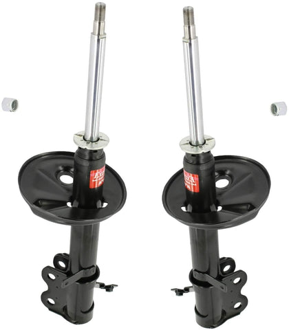 Pair Set of 2 Front KYB Excel-G Suspension Struts For Toyota Corolla Base LE DX CE Without Performance Suspension NEW